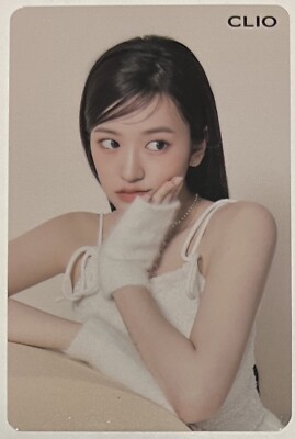 YUJIN IVE x CLIO 100% Official NEW YUJIN PHOTOCARD SET Photo Card