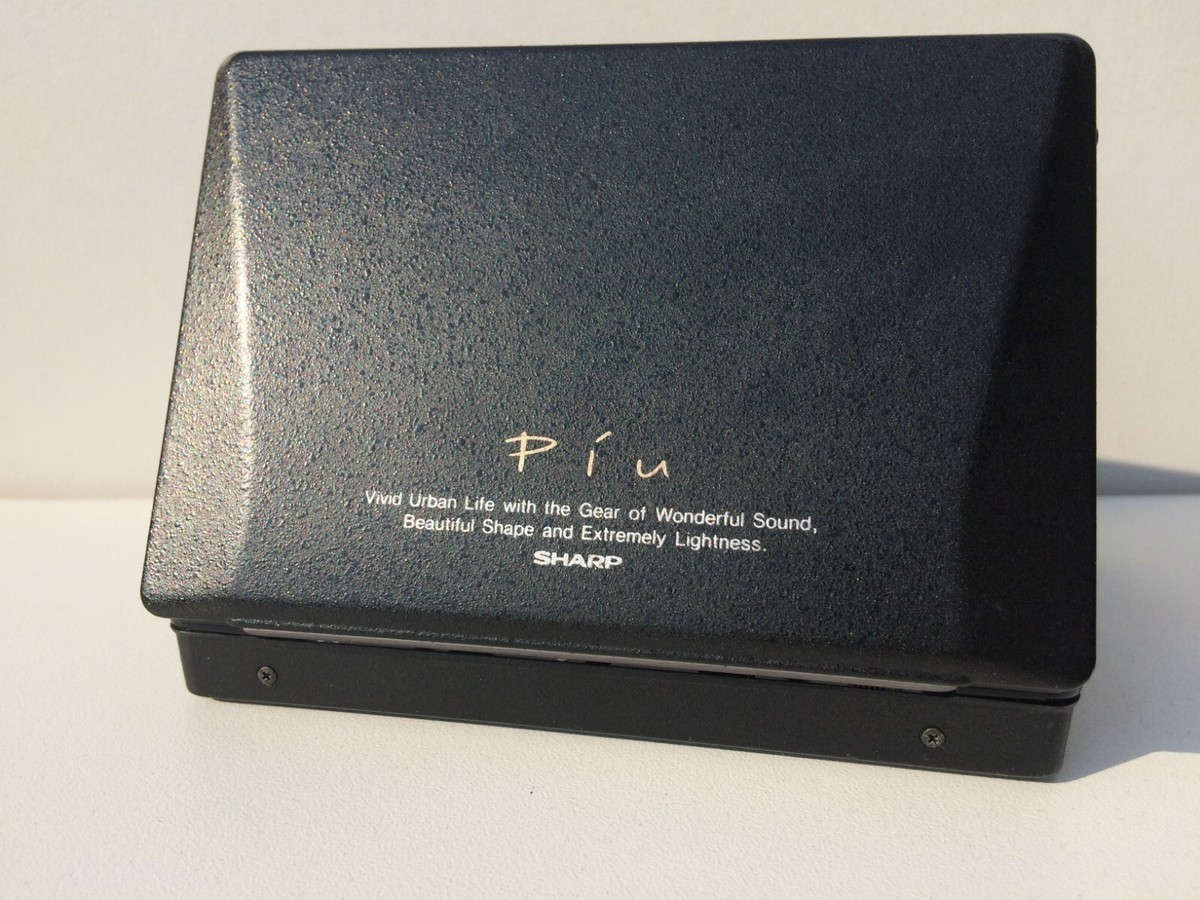 Sharp JC-K99 Piu Cassette Player Walkman Kassettenspieler carbon