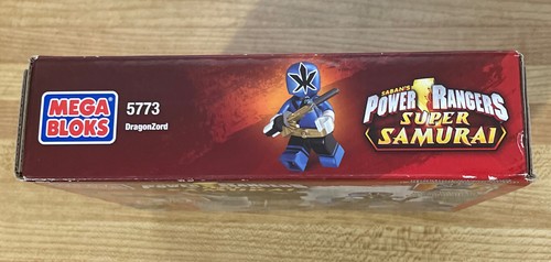 Power Rangers Super Samurai Blue DragonLord 2012 Mega Bloks 5773 Sabans NEW - Picture 12 of 12