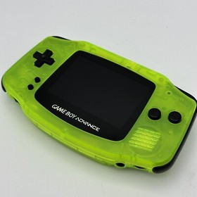 Nintendo Game Boy Advance GBA iPS V2 Backlight Backlit LCD Console Extreme Green