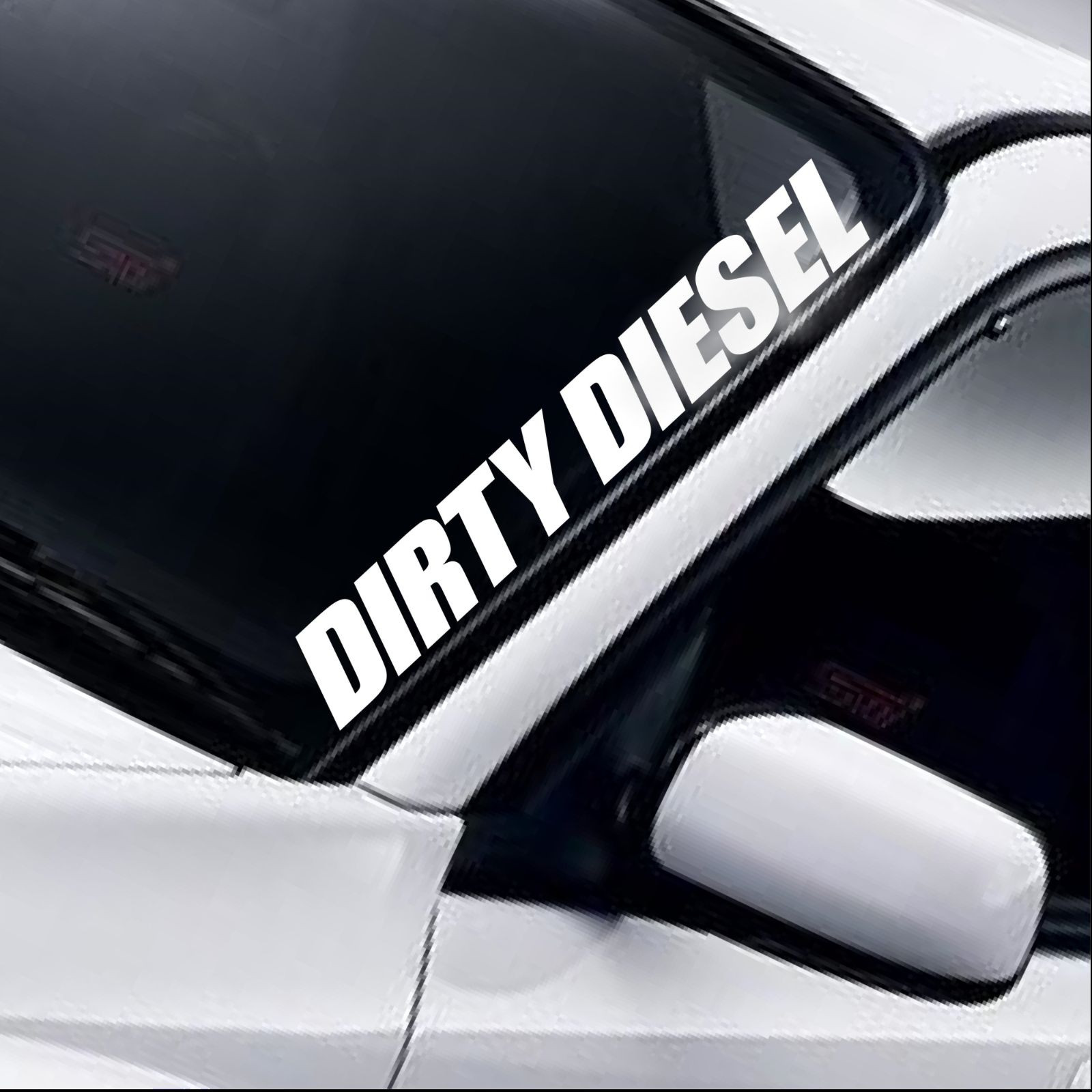 Dirty Diesel Windscreen Sticker Low Lowered Stance Dub Funny Novelty Decal