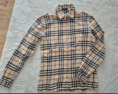 Burberry Classic Flanellhemd Bluse Gr.S