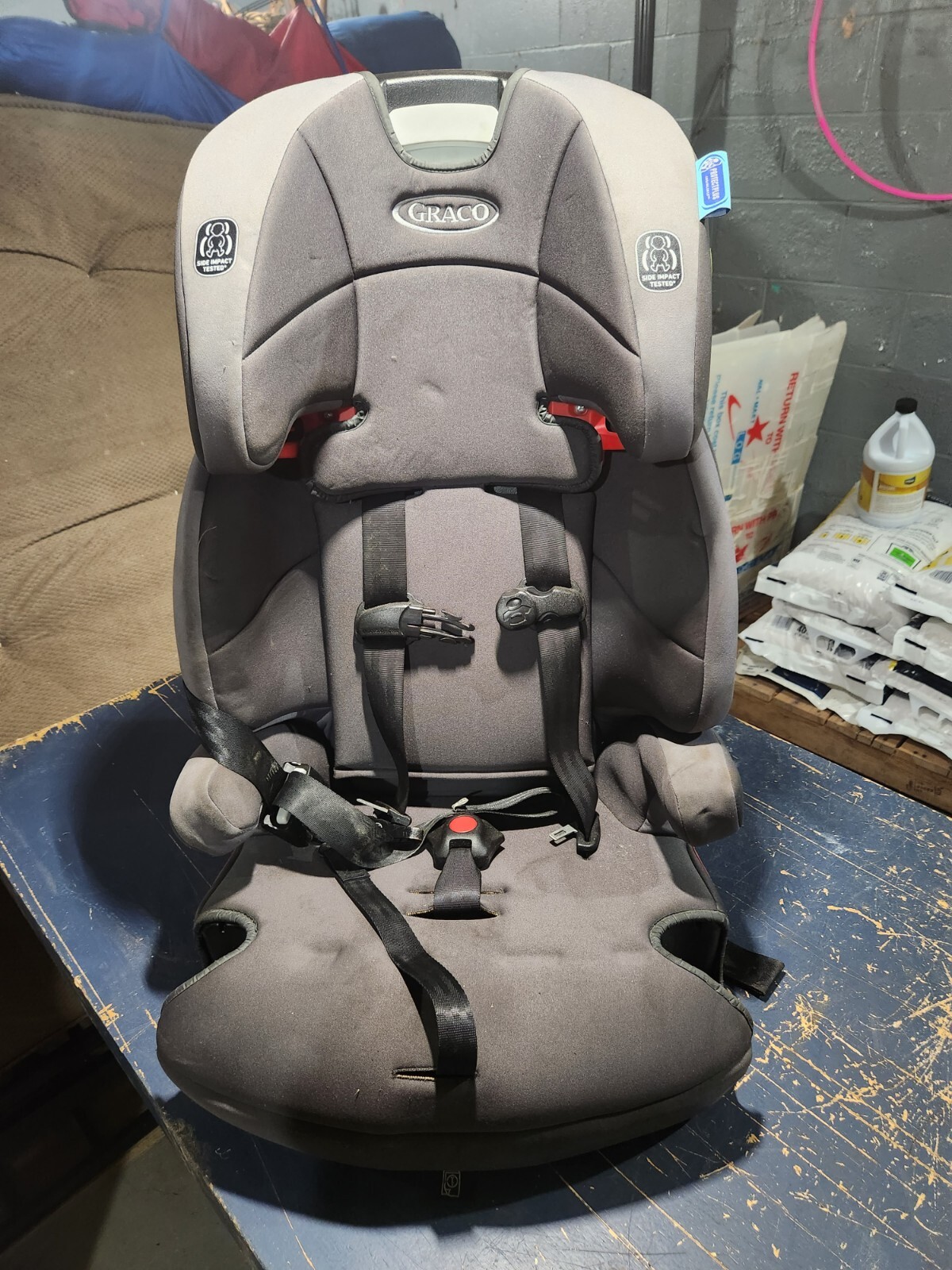 Graco Tranzitions 1947464 3in1 Harness Booster Car Seat Proof