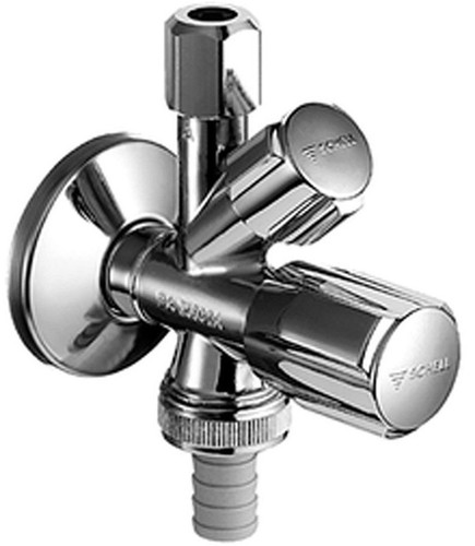Schell Comfort Kombi-Eckventil 1/2" mit RV Waschmaschine Geräteventil 035450699 - Bild 1 von 2