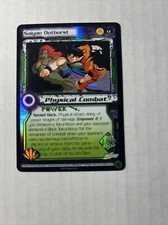 DBZ CCG SAIYAN OUTBURST 13 HOLO FOIL KID BUU BOJACK PROMO DRAGON BALL Z LIMITED