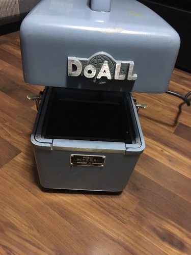 vintage monochromatic light unit - doall monolight - 5 inch