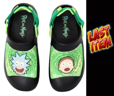 Adult Swim rick and morty crog Style Size 8 Ground Up New