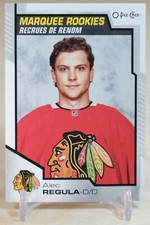 2020-21 OPC Marquee Rookies #635 Alec Regula - Chicago Blackhawks