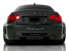 Motorsport Performance Racing Car Decal Sticker Emblem Logo Silver Fits Bmw