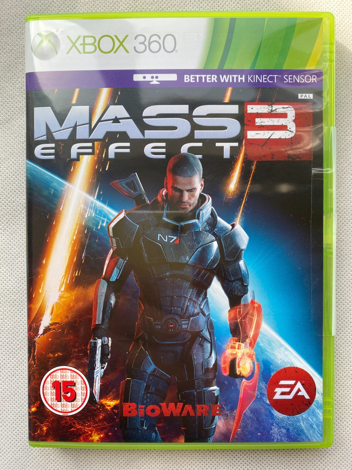 Mass Effect 3 (Online Pass DLC Valid!) - Xbox 360 UK Release Excellent Condition