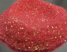 Peach Sparkle Metal Flake Glitter 0.008 .008 Hex Painting Crafting Resin