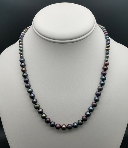 Genuine Pearl Necklace Peacock Pearls 