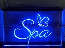SPA Beauty Salon club LED Neon Light Sign gift home decore for room size 12 x 8