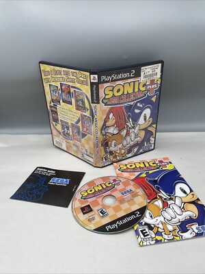 Sonic Mega Collection Plus PS2 PlayStation 2 Complete Clean Disc Free Shipping