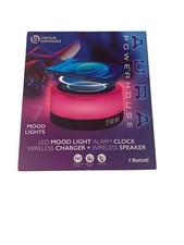 LED Bluetooth Speaker 7 Led Lights Phone Wireless Charging     