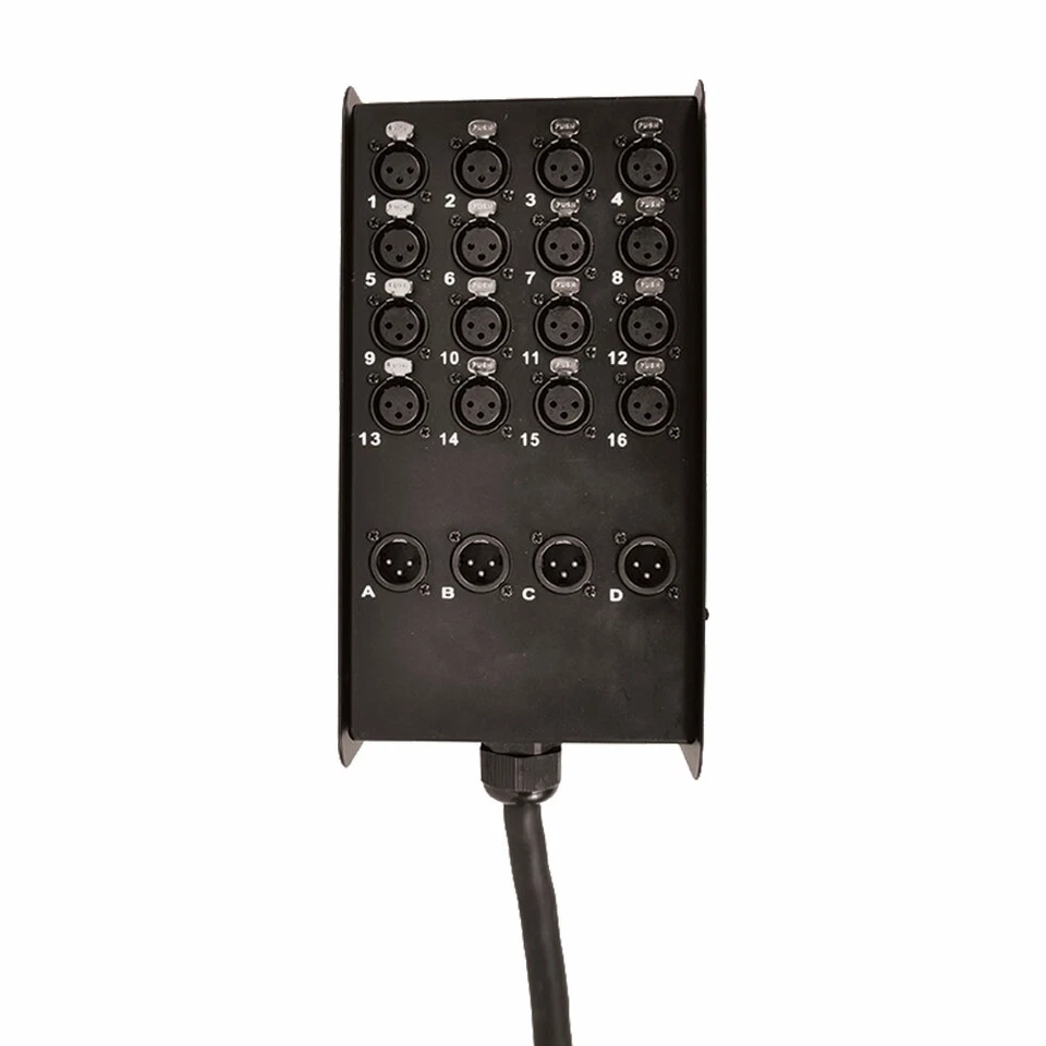 Seismic Audio 16x4 Channel XLR Low Profile Circuit Board Snake Cable - 25 Feet - Image 2 of 4