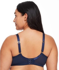 Dita Von Teese NAVY Fiamma Lace T-Shirt Bra, US 42DD/E, UK 42DD