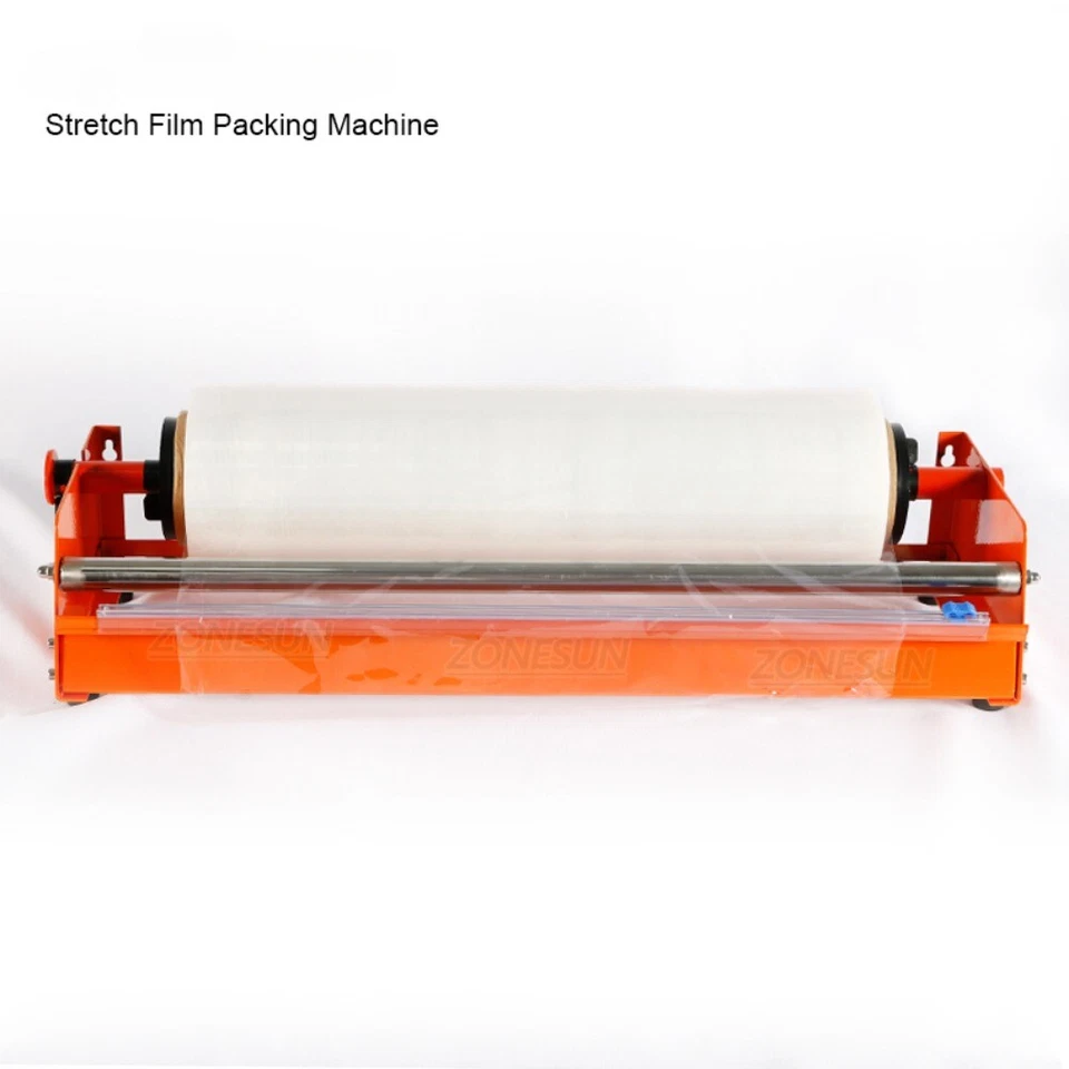 Manual Stretch Film Wrapping Machine Dispenser Tools Pallet Packing Equipment - Image 2 of 4