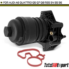 Engine Oil Filter Housing for Audi A6 Quattro 2019-2022 Q7 2016-2022 RS Q8 Front