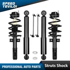 6 Front Struts Rear Shocks Sway Bars for Chevy Traverse Buick Enclave GMC Acadia