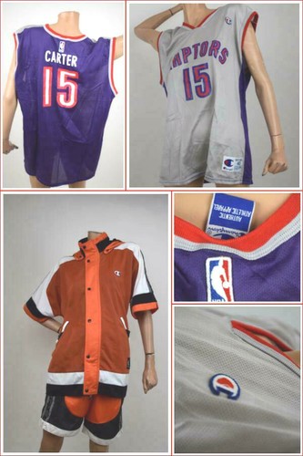 CHAMPION USA BASKET NBA MAGLIA CARTER 2000+TUTA JACKET SHORTS VINTAGE tg  M-28U | eBay