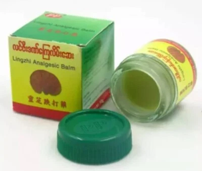 BURMESE PP Burma balm Lingzhi Analgesic Myanmar Cream Ointment Herbal 30g