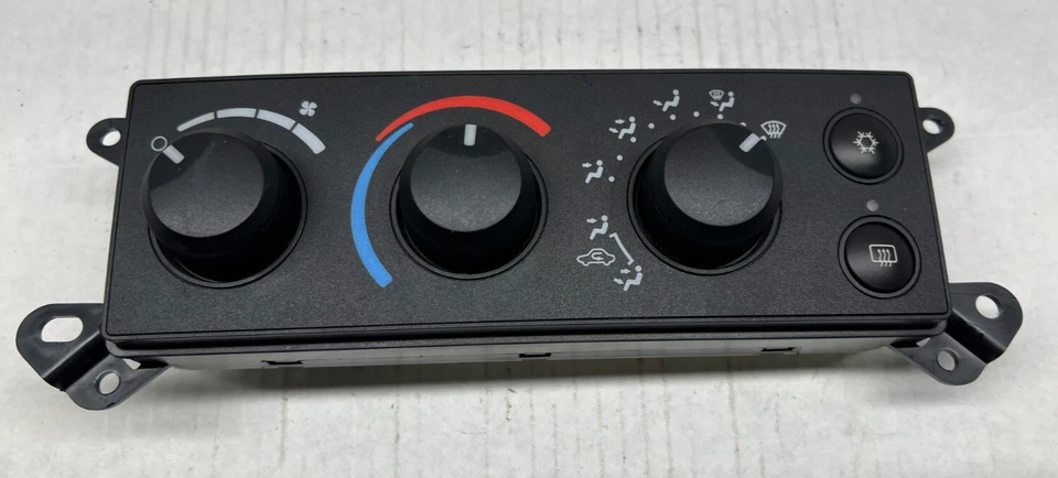 *TESTE OK* 06-07 DODGE RAM P/U DODGE DAKOTA CONTROLE MANUAL DE CALOR A/C COM MIR AQUECIDO - Imagem 4 de 4