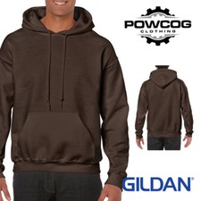 GILDAN Heavy Blend Hooded Sweatshirt Top Classic Plain Pullover Hoodie Men Women