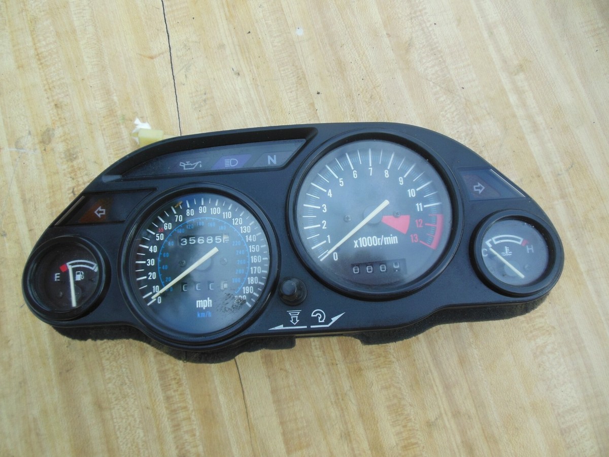 1993 Kawasaki Ninja ZX11 D Gauge Cluster Speed Tach Meter