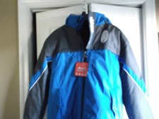 Brand New HAWKE CO. Sport Boy's 14/16 Blue 4-in-1 Systems Jacket NWT 125 RET