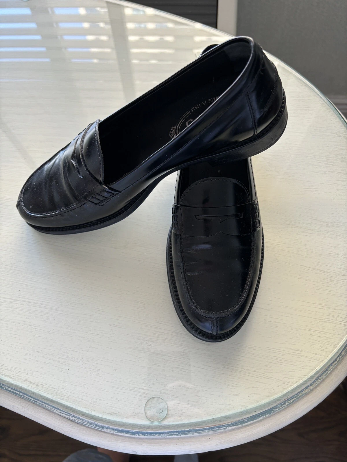 TOD’S Mocassini donna Tods Penny neri taglia 7 5 ottime condizioni