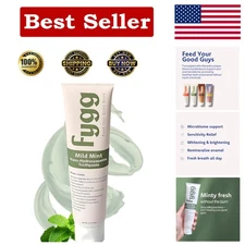 Fluoride-Free Mild Mint Toothpaste for Sensitive Teeth - 4oz Dentist Recommended