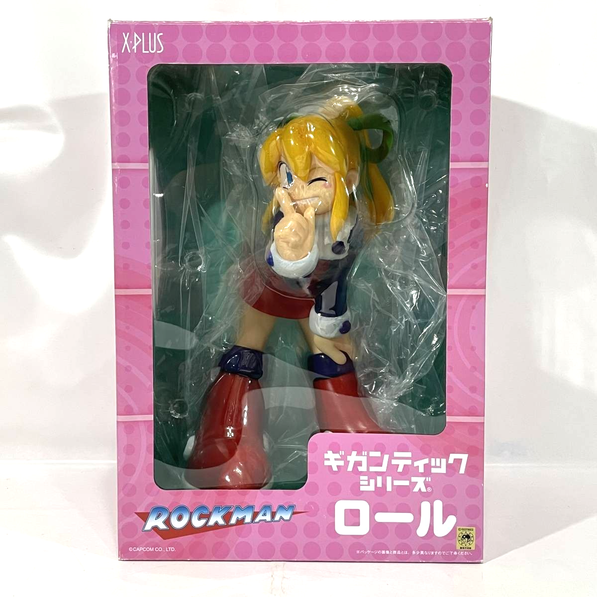 Gigantic Series Mega Man Rockman Roll Figure Doll Toy X-PLUS
