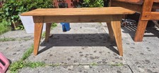 wooden coffee table living room