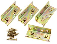 LBY Bed Rail Brackets, Heavy Duty Non-Mortise Bracket Fastener, Bed Rail Fitt