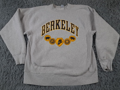 Vintage Soffee Berkeley Sweatshirt Unisex XL White Made in USA 80s 90s College