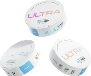 3 NEW SEALED Ultra Focus Pouches Strong Cool Mint 45 Pouches Total Exp: 02/2027