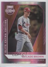 2021 Panini Elite Extra Edition Pink McCade Brown #104 0ym4