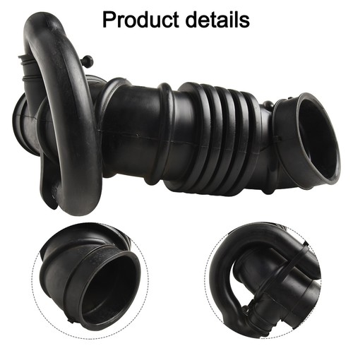 Intake Tube Black Replacement Rubber Enhanced Performance Perfect Match - Picture 8 of 12