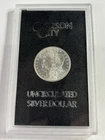 1883-CC GSA Hoard Morgan Silver Dollar w/ Box & COA Carson City Mint Uncirc. $1