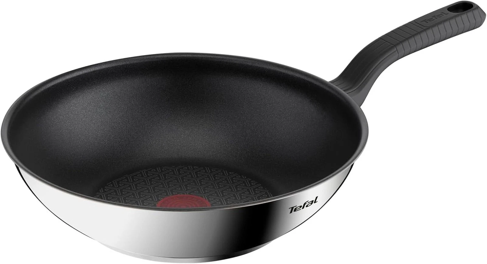 Tefal Comfort Max 28cm Stainless Steel Wok, Durable Non-Stick Pan with Thermo...
Opens in a new wind