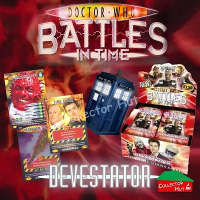 DOCTOR WHO Battles in Time #826-1074 DEVESTATOR SELTENE & GEMEINSAME Karten IHRE WAHL