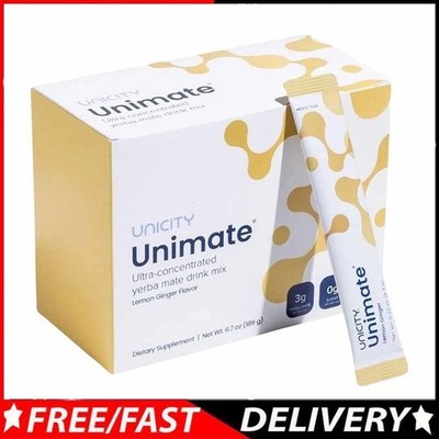 Unicity Unimate Yerba Mate Supplement LEMON GINGER`