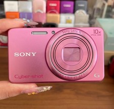 Sony Cybershot DSC W200 Pink Digital Camera 12.1MP 3x Optical Zoom Auto Focus