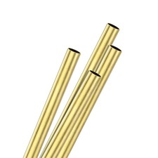 4er-Pack 250mm Kupfer Rundrohr, 4mm OD 0,2mm Wandst&auml;rke f&uuml;r Bau/Maschinenbau/DIY