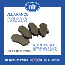 Jeep Cherokee Rear Brake Pads Set 2008-2011 2.8 CRD Clearance