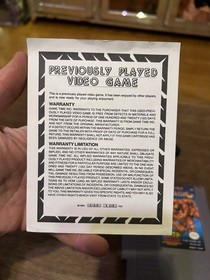 Tecmo World Wrestling (Nintendo NES 1990) probado aut&eacute;ntico OEM funda