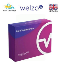 Welzo Free Testosterone Androgen Test Kit Male Wellness & Energy Check At-Home
