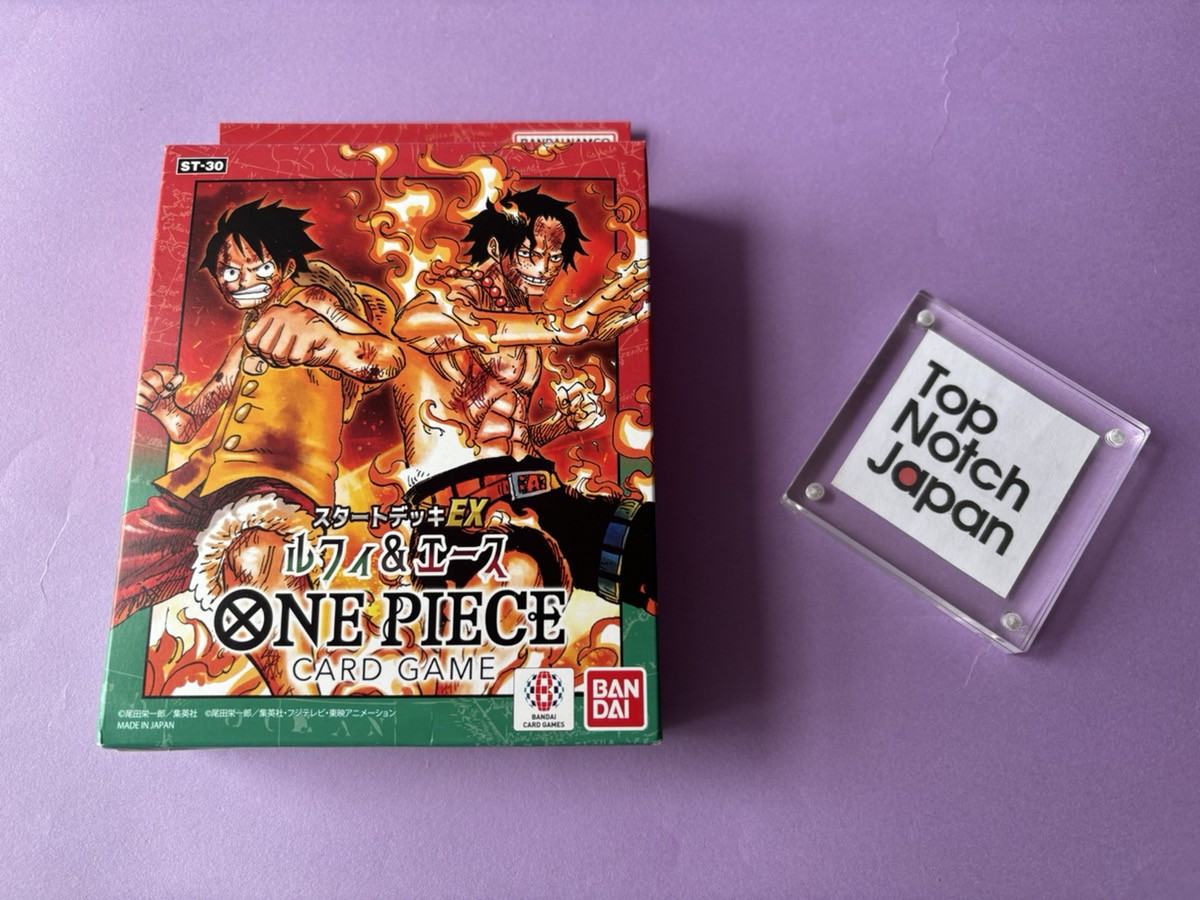 ONE PIECE Card Game ST30 Starter Deck EX Luffy Ace BANDAI TCG