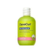 DevaCurl No-Poo Blue Color Care 12 oz   Toning Cleanser for Blondes  Highlights